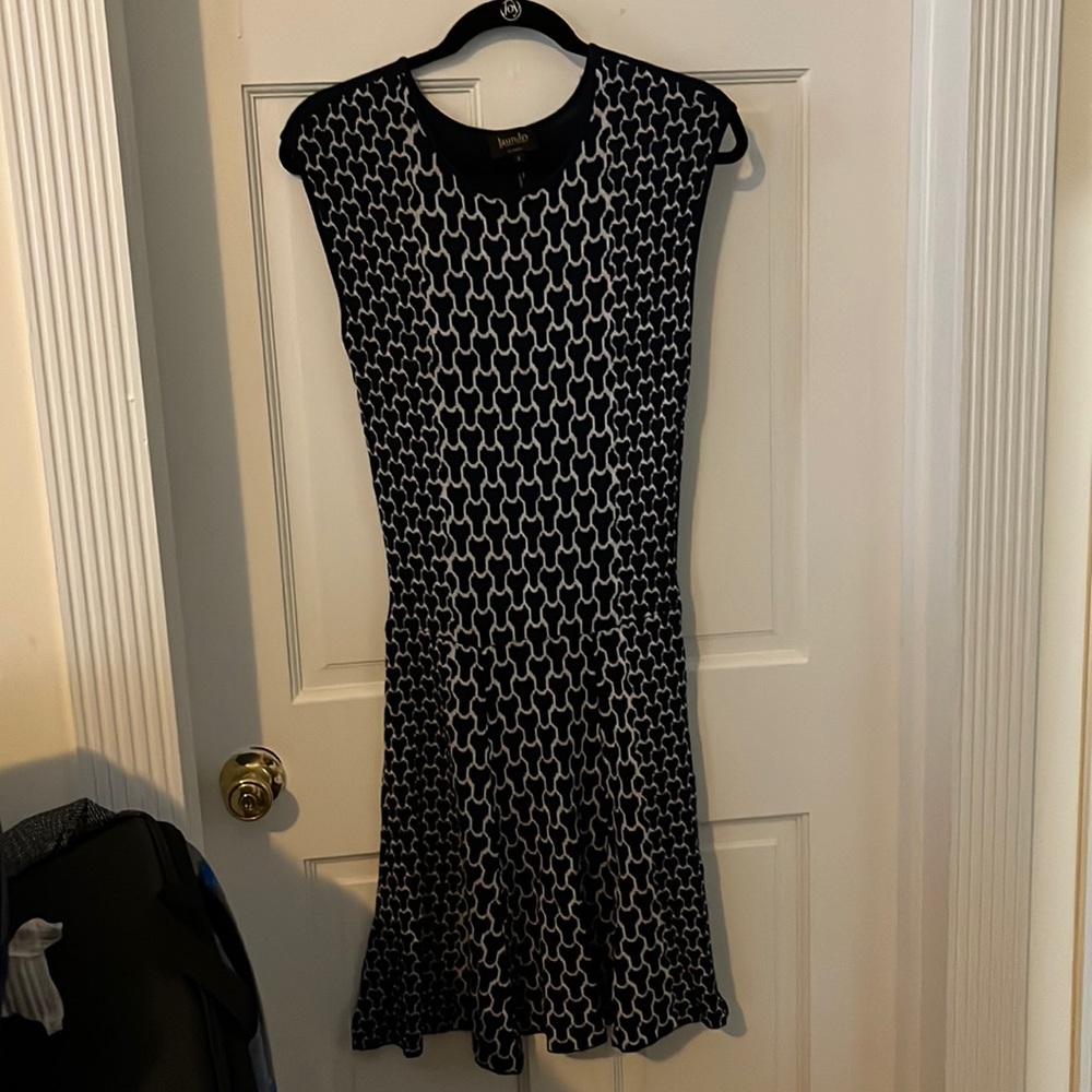 Laundry by Shelli Segal Navy Blue Sweater Dress, size small